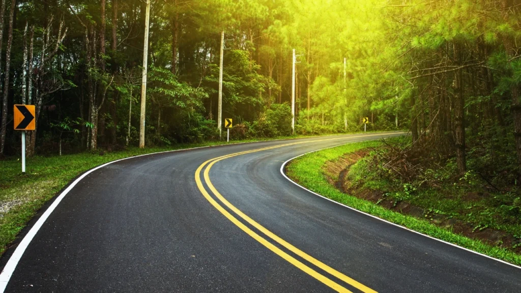 Road view