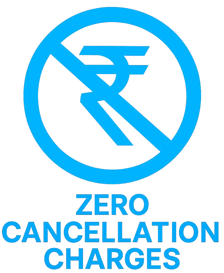 Zero cancellation charges