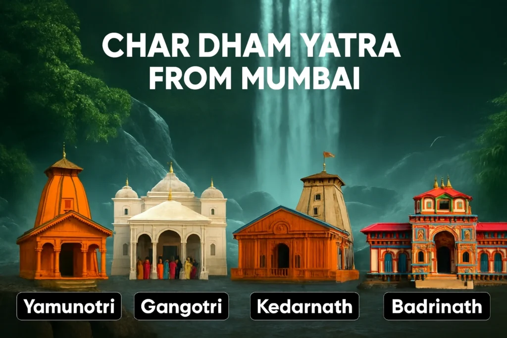 char dham yatra from mumbai