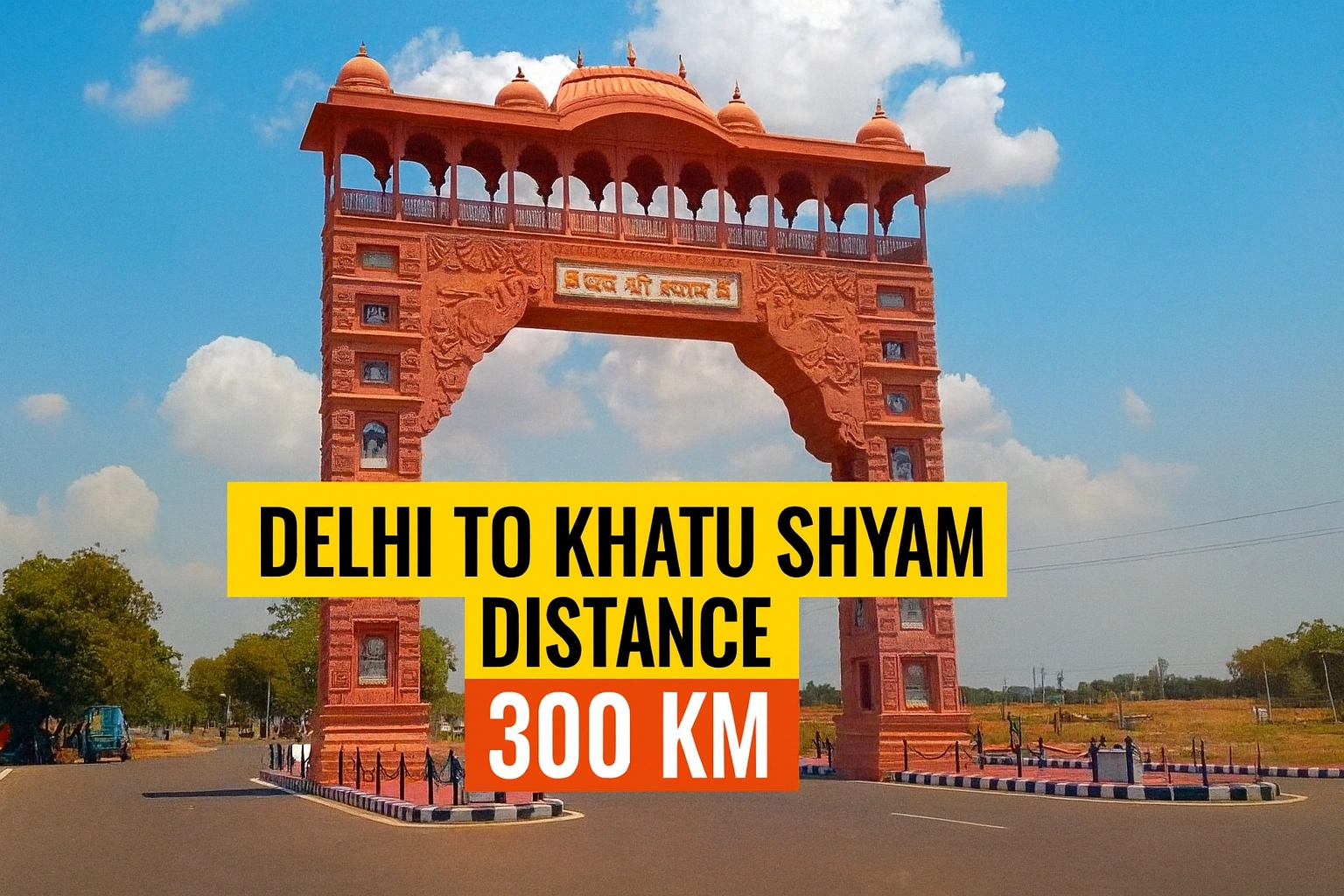 Delhi to Khatu Shyam Distance