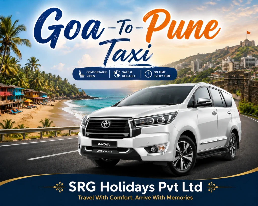 Goa to Pune taxi