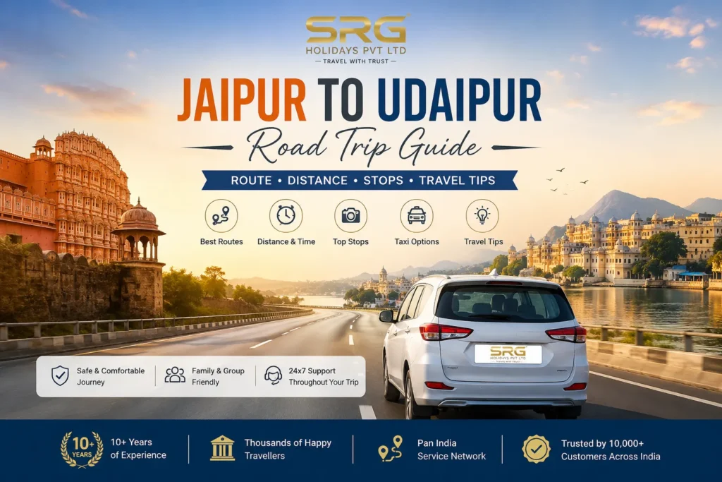 Jaipur to Udaipur Road Trip