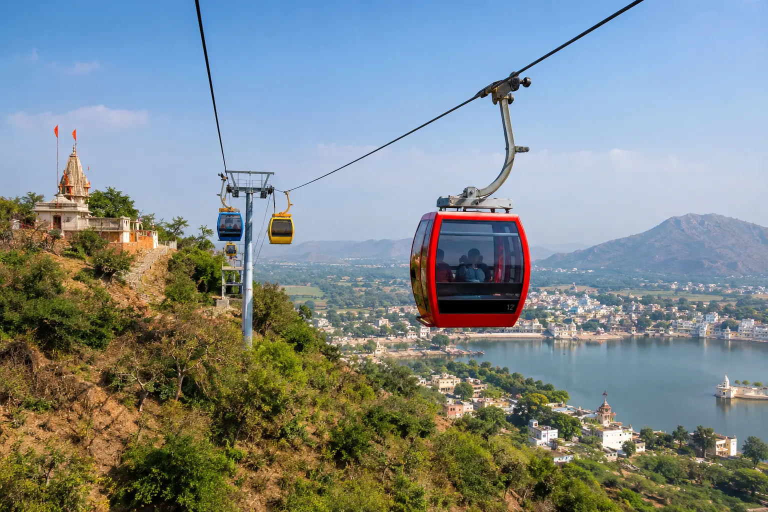 Pushkar Savtri Mata Rope Way
